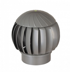 Ротационная вентиляционная турбина РВТ-160 "Нанодефлектор" (серый)