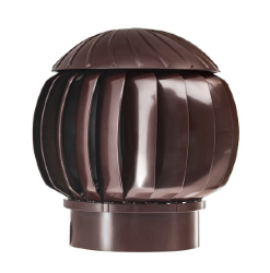 Ротационная вентиляционная турбина РВТ-160 "Нанодефлектор" (коричневый)