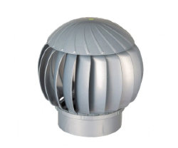 Ротационная вентиляционная турбина РВТ-160 "Нанодефлектор" (светло-серый)