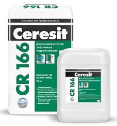 Гидроизоляция Ceresit CR-166/10 3-5кг/м2