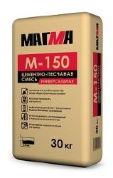 Смесь цементно-песчанная МАГМА М-150 30кг 1/49меш