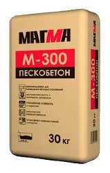 Смесь цементно-песчанная МАГМА М-300 30кг 1/48меш