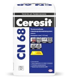 Наливной пол цементный Ceresit CN-68 25кг