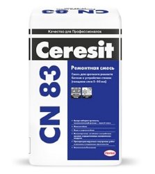 Ровнитель цементный Ceresit СN-83 25кг
