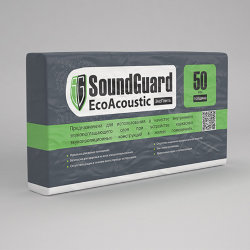 Плита звукопоглащающая ЭкоПлита SoundGuard EcoAcoustic
