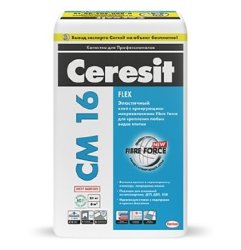 Клей цементный Ceresit СМ-16 25кг